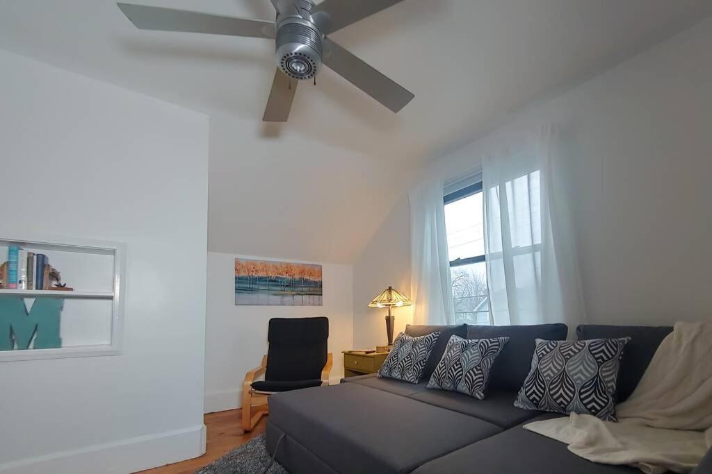 Historic W/Deck, King Bed & Air By Lake Michigan Manistee Luaran gambar